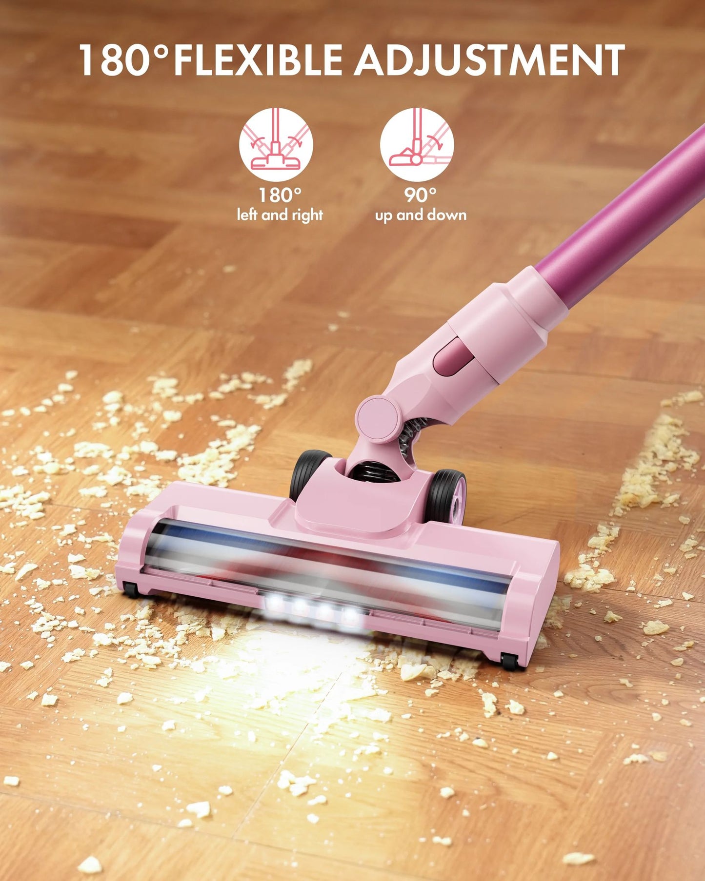 New Homeika Cordless Vacuum Cleaner, Powerful Suction 8-in-1 Multifunction Vacuum