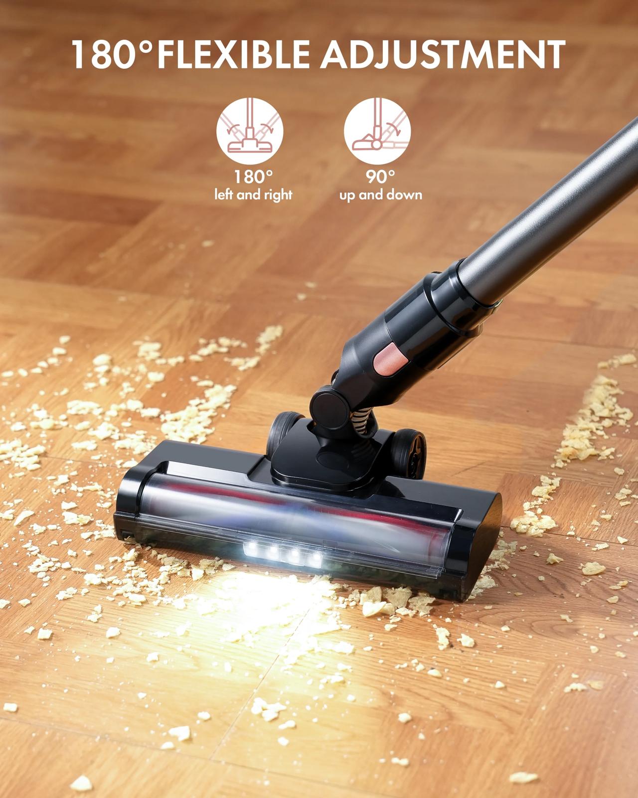 New Homeika Cordless Vacuum Cleaner, Powerful Suction 8-in-1 Multifunction Vacuum