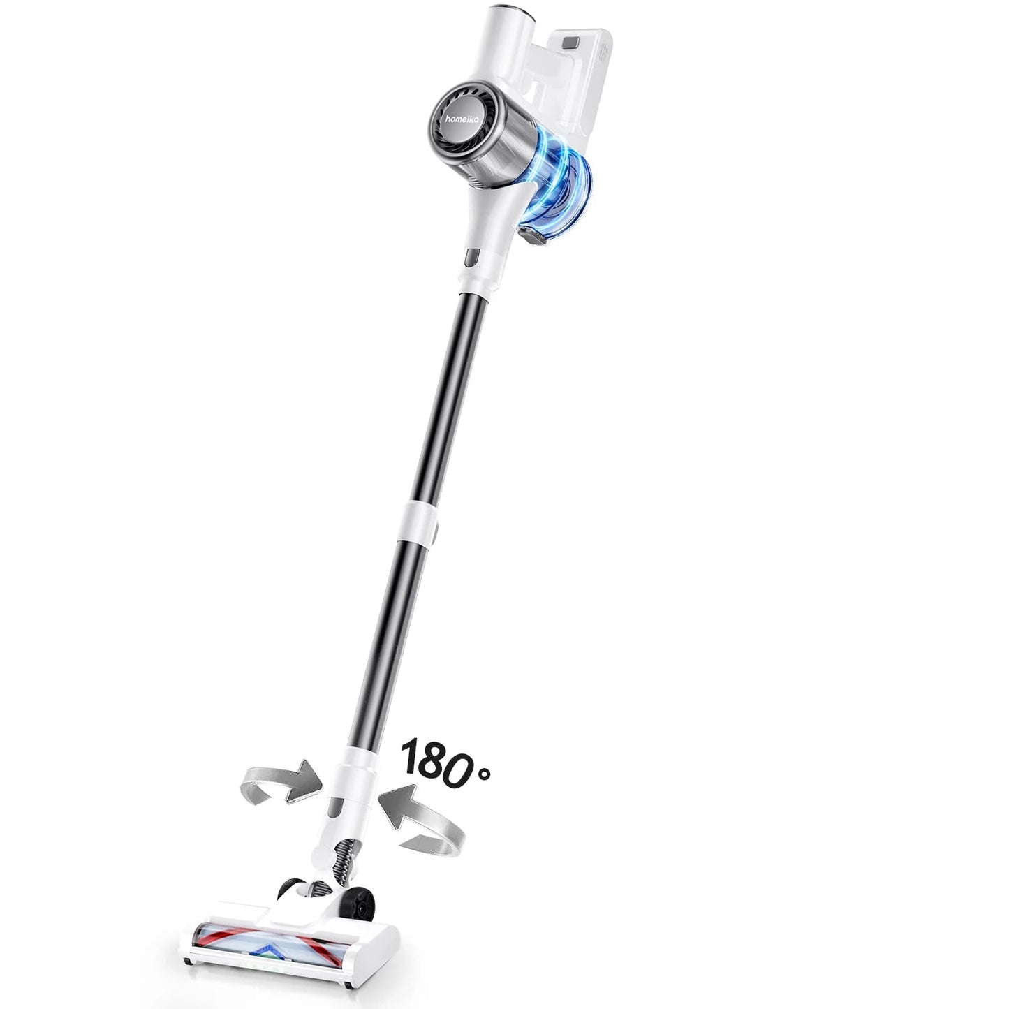 Homeika Vacuum Cleaner, Powerful Suction 8-in-1 Multifunction Cordless Vacuum