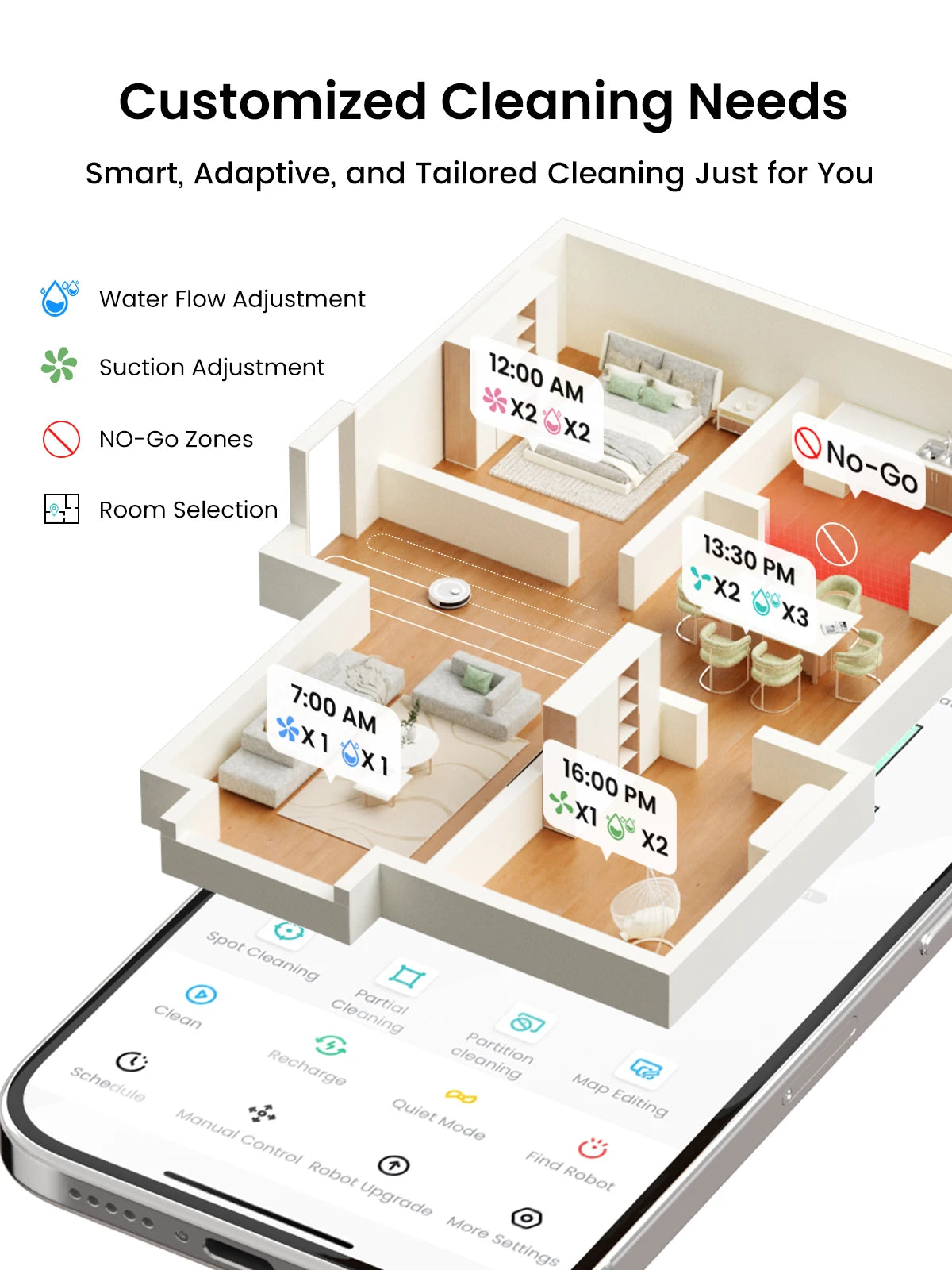 LEFANT M2S Pro Robot Vacuum with Mop, Automatic Self-Emptying,  LiDAR Navigation, and Wi-fi/Alexa Control